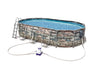 Oval Pool Set 6.10m x3.66m x1.22m - BestwayEgypt