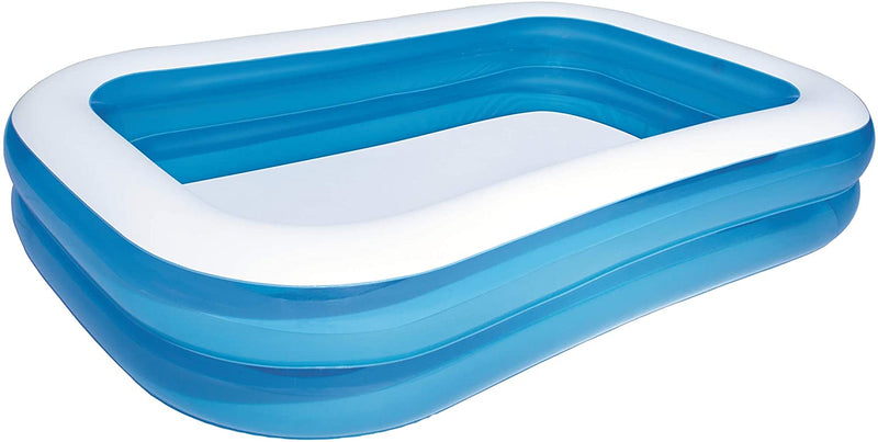 Piscina Hinchable Familiar Blue Rectangular 201x150x51 cm. Bestway 54005 -  Juguetilandia