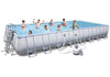 Power Steel 9.56m x 4.88m x 1.32m Rectangular Pool Set - BestwayEgypt