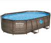 Bestway Power Steel Swim Vista Series 4.88m x 3.05m x 1.07m Oval Pool Set